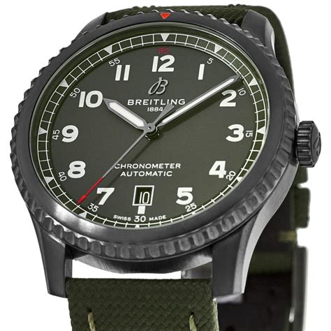 breitling aviator green